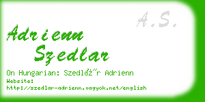 adrienn szedlar business card